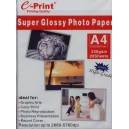 Eprint Glossy Photo HG Alumunium A4/20 Sheet 230 g